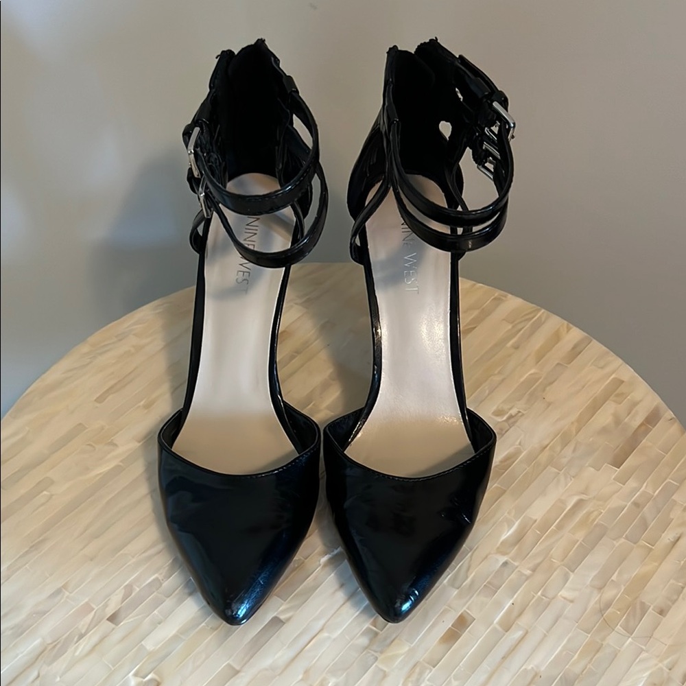 Nine West Black Heels Elegant Formal Wear
